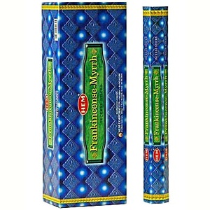 Frankincense Myrrh  Incense Hex HEM