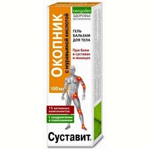 Гель-бальзам "Окопник с муравьиной кислотой" для тела 