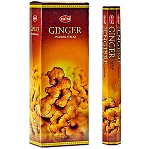 Ginger Incense Hex HEM 