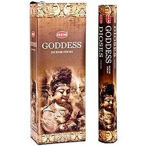 Goddess Incense Hex HEM