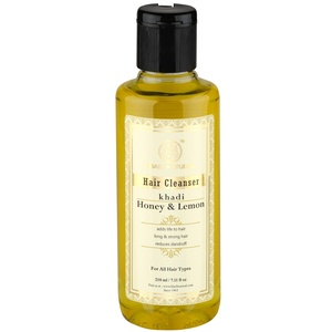 Hair Cleanser Honey & Lemon Shampoo Khadi