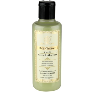 Hair Cleanser Neem & Aloe Vera - SLS / paraben free Khadi