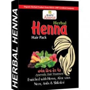 Herbal Henna Hair Pack Baps Amrut