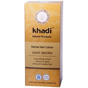 Herbal hair Colour Light Brown Khadi