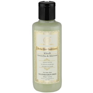 Herbal Hair Conditioner Green Tea & Aloevera Khadi