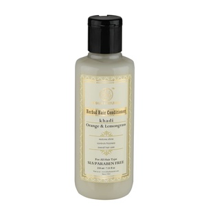 Herbal Hair Conditioner Orange & Lemongrass  SLS paraben free Khadi