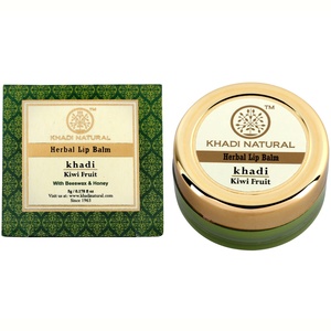 Herbal lip balm Kiwi Fruit with beeswax & shea butter Khadi