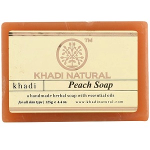 Herbal Peach Soap Khadi