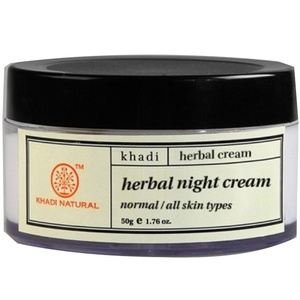 Herbs night nourishing face cream Khadi