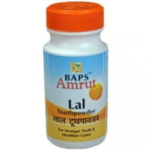 Lal Tooth Powder Baps Amrut
