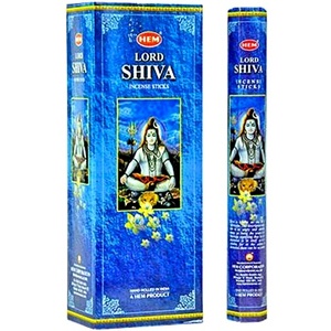 Lord Shiva Incense Hex HEM 