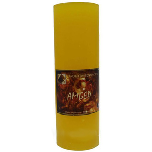 Магическая ароматическая свеча "Амбер"
