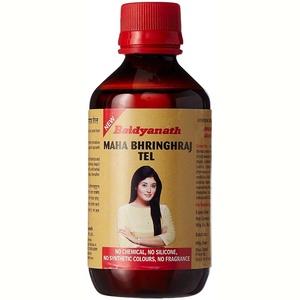 Масло "Махабрингарадж" для роста и от выпадения волос Mahabhringraj Tail Baidyanath