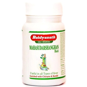 Mahasudarshan Ghan Vati Baidyanath (Махасударшан Гхан Вати Байдианат) (40 таблеток)