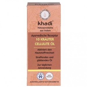 Naturprodukte 10 Krauter Cellulite Oil Khadi
