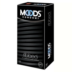 Moods Ribbed Condoms \ Презервативы  "Ребристые"