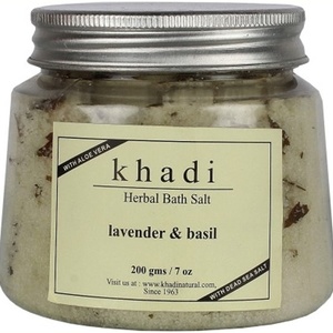 Lavender & Basil Herbal Bath Salt Khadi