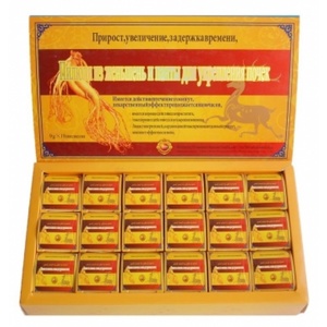 Пилюля из женьшень и панты для укрепления почек