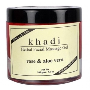 Face Massage Gel Rose & Aloevera Khadi Natural
