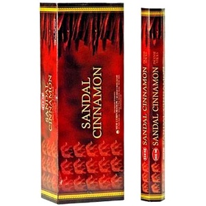 Sandal Cinnamon HEM Incense Hex