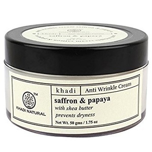  Saffron & Papaya Anti Wrinkle Cream Khadi