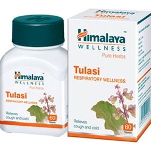 Таблетки "Туласи" помощь при простуде / Tulasi Himalaya