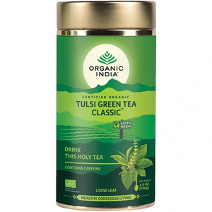 Tulsi Green Tea Classic Organic India \ Тули зеленый чай 