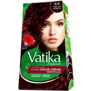 Hair Color Creme  Intense Red - 6/6 Vatika Dabur