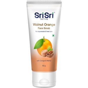 Walnut Orange Face Scrub Sri Sri