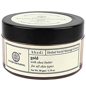 Herbal Gold Cream with Shea Butter Khadi 